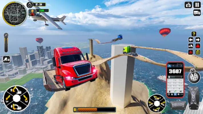 Excavator Truck Simulator Game android App screenshot 2